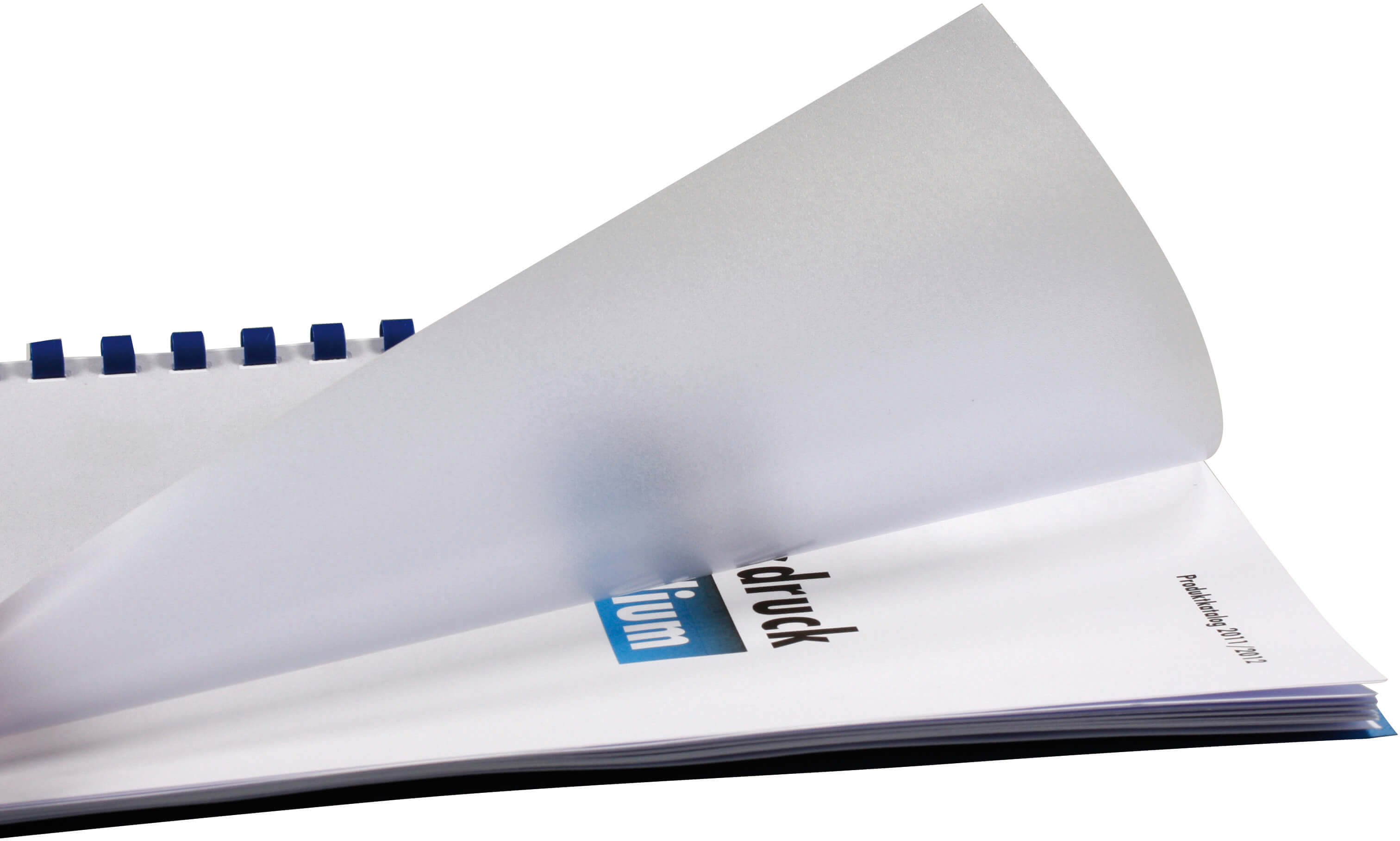 Umschlagsmaterial, Vorderes Deckblatt, 0,4 mm, Plastik | Bestnr. UMT040M